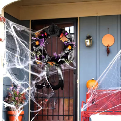 Witch Halloween Wreath