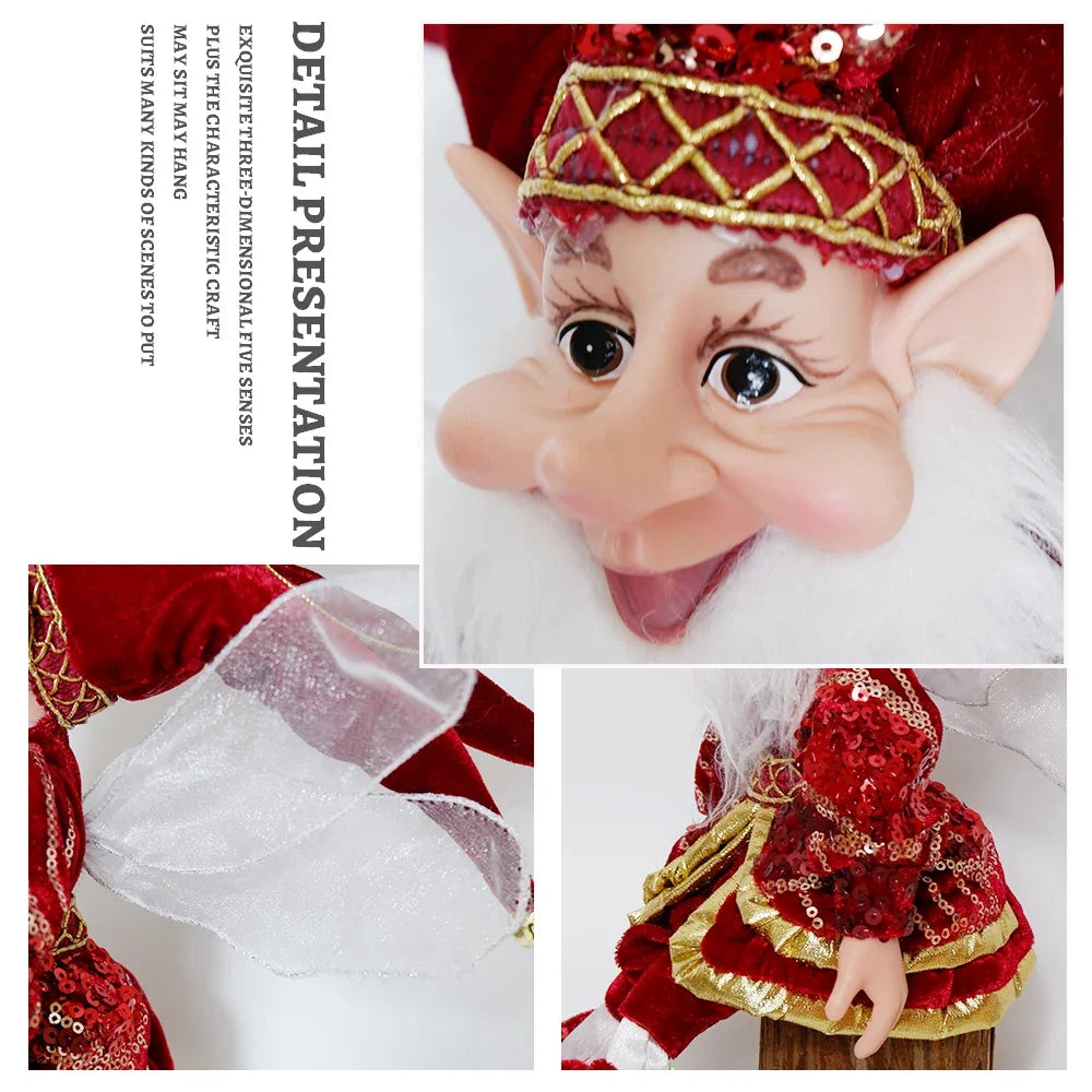 2025 Christmas Elf Doll