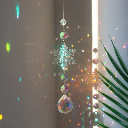 Christmas Window Crystal Suncatcher
