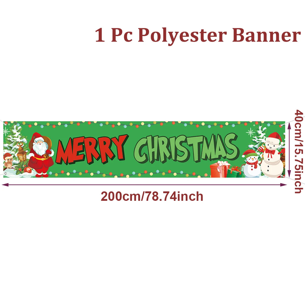 Christmas Outdoor Banner