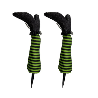 Halloween Witch Leg Stakes