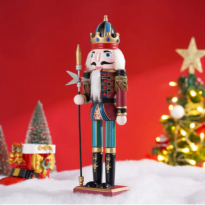 30cm Wooden Nutcracker Puppet Soldier
