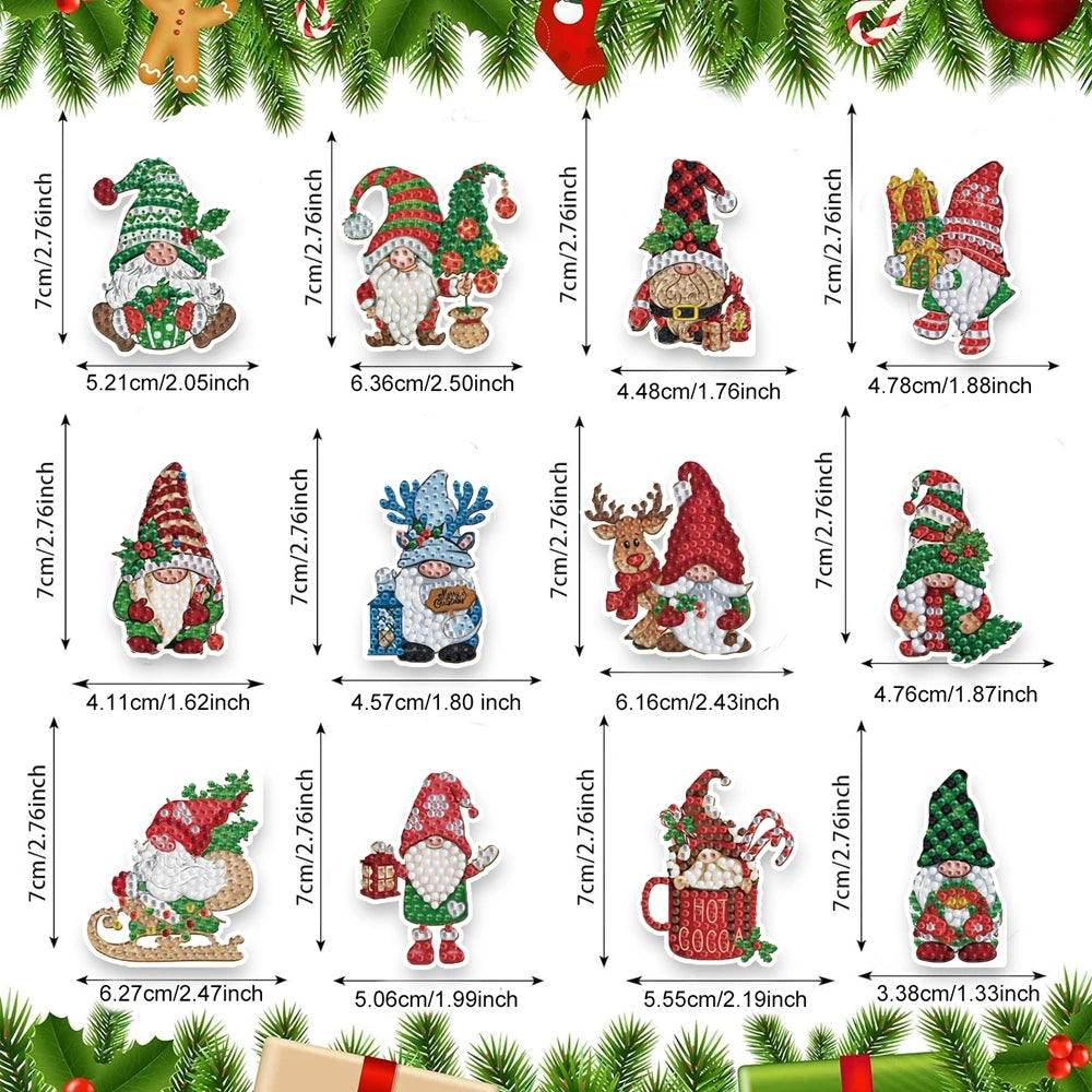 Christmas Diamond Painting Sticker Kit