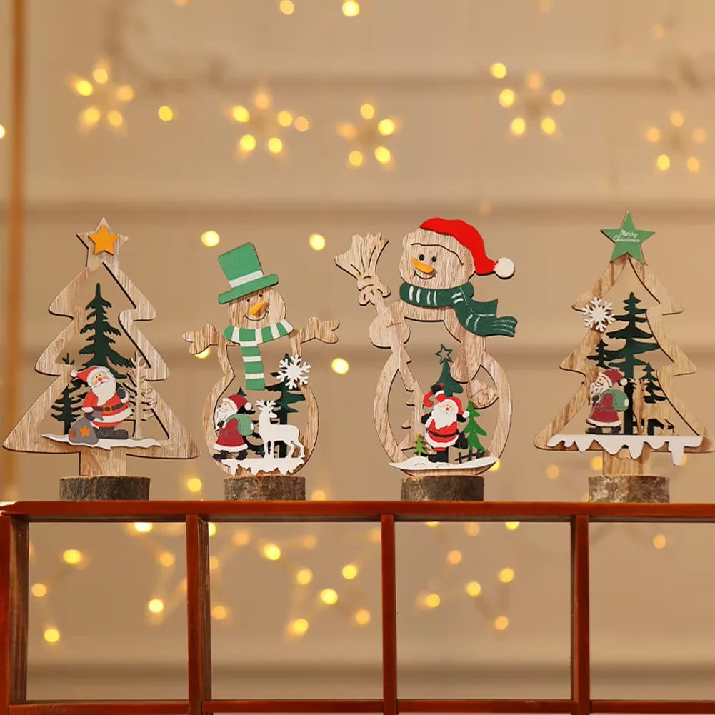 DIY Wooden Christmas Decorations