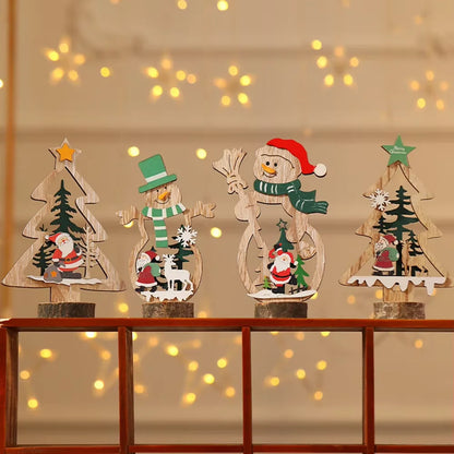 DIY Wooden Christmas Decorations
