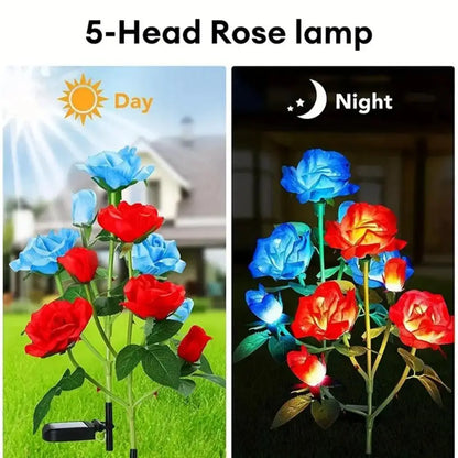 Solar Rose Flower Lights