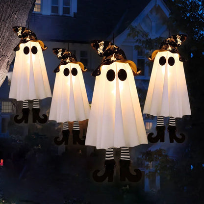 Halloween LED Light Up Witch Ghost