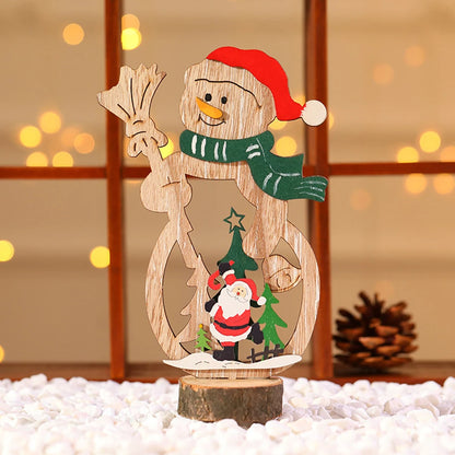 DIY Wooden Christmas Decorations