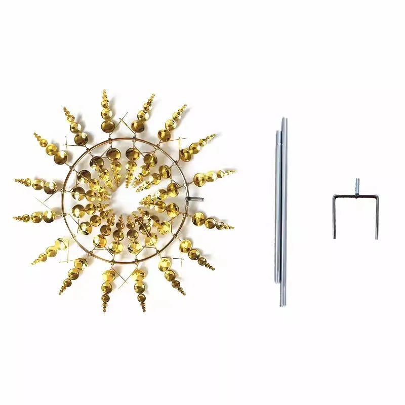 Kinetic Metal Wind Spinner