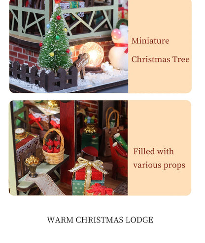 Christmas Night Warm House Music Box