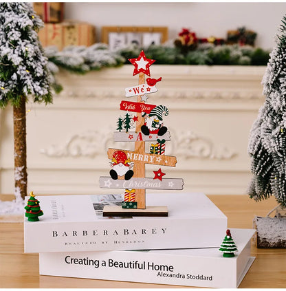 Wooden Christmas Tree Ornament