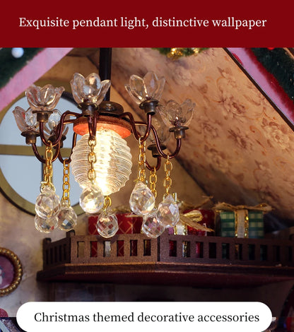 Christmas Night Warm House Music Box