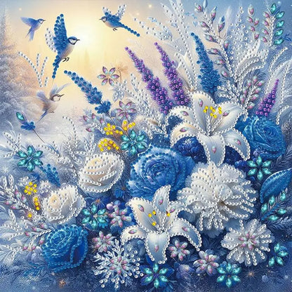 DIY Flowers Diamond Art Kit