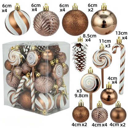 40Pcs Christmas Ball Ornaments
