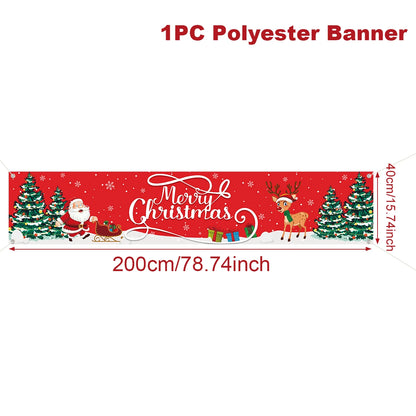 Christmas Outdoor Banner
