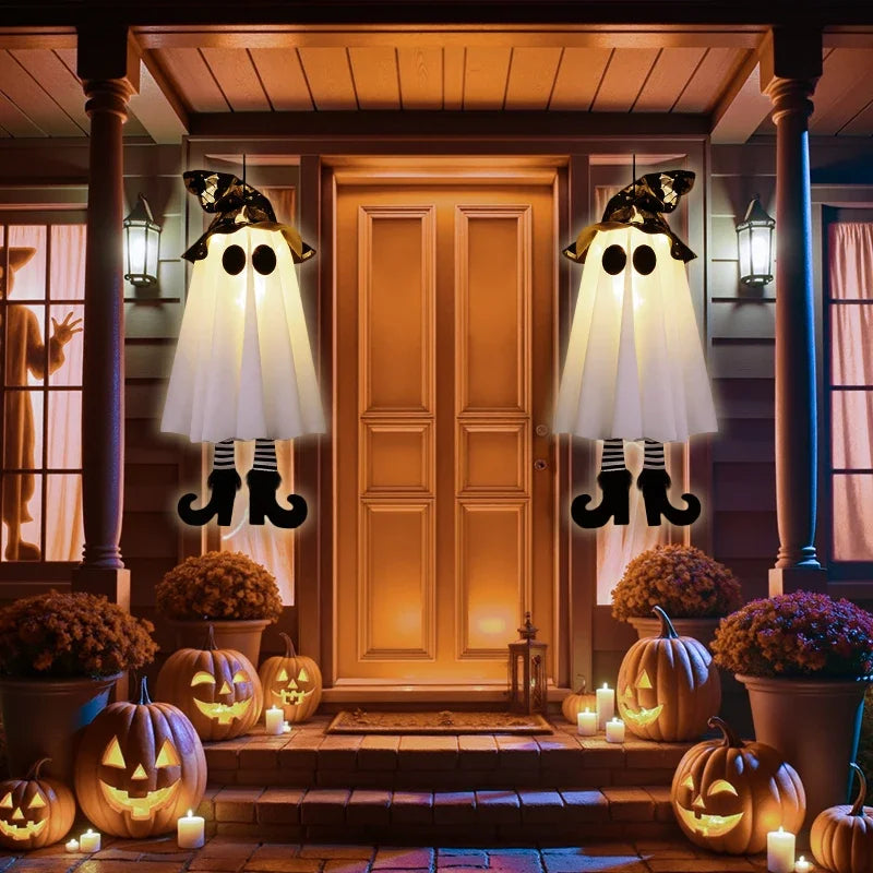 Halloween LED Light Up Witch Ghost