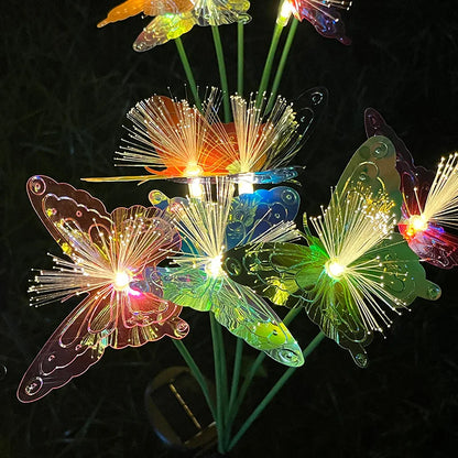 Solar Butterfly Garden Lights