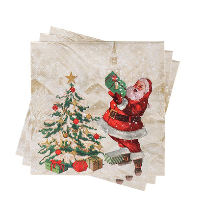 20pcs Christmas Napkins
