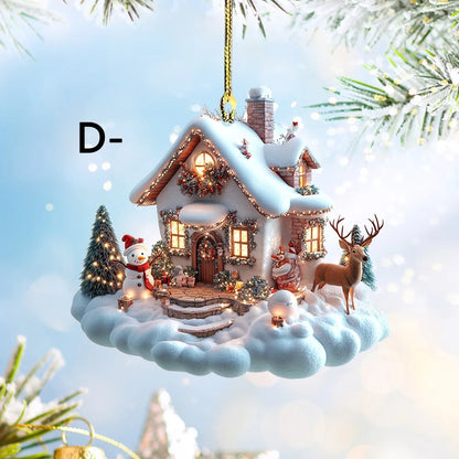 Christmas Acrylic Hanging Ornaments