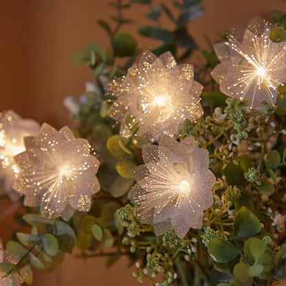 LED Fiber Optic Fairy Light Garland