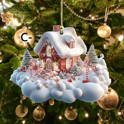 Christmas Acrylic Hanging Ornaments