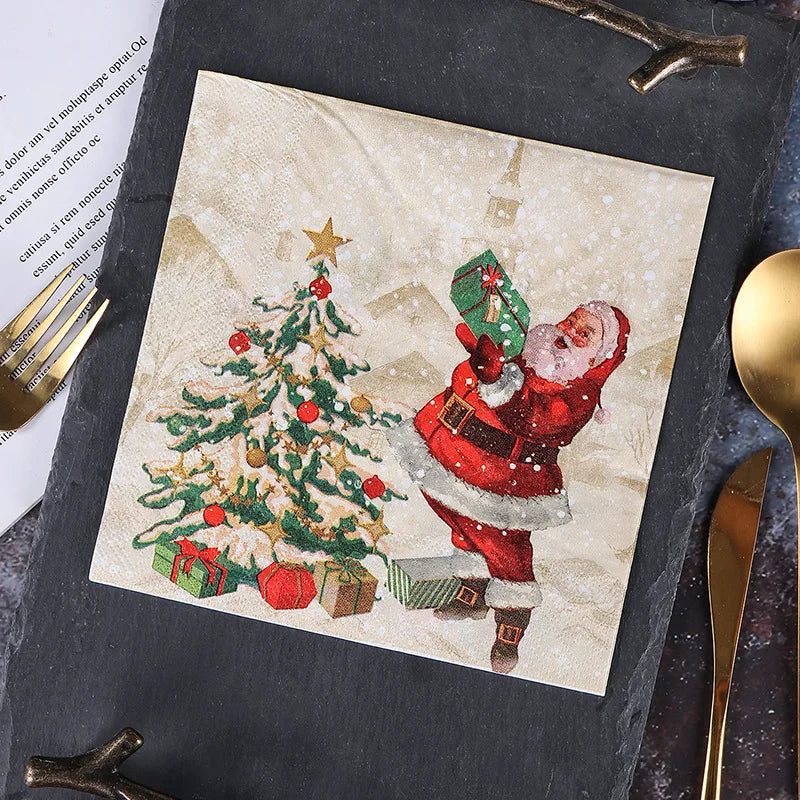 20pcs Christmas Napkins