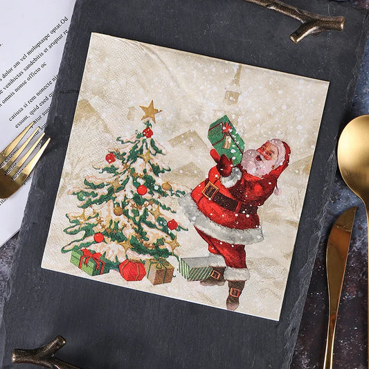 20pcs Christmas Napkins