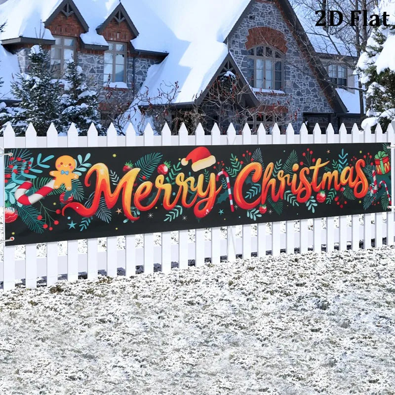 Christmas Outdoor Banner