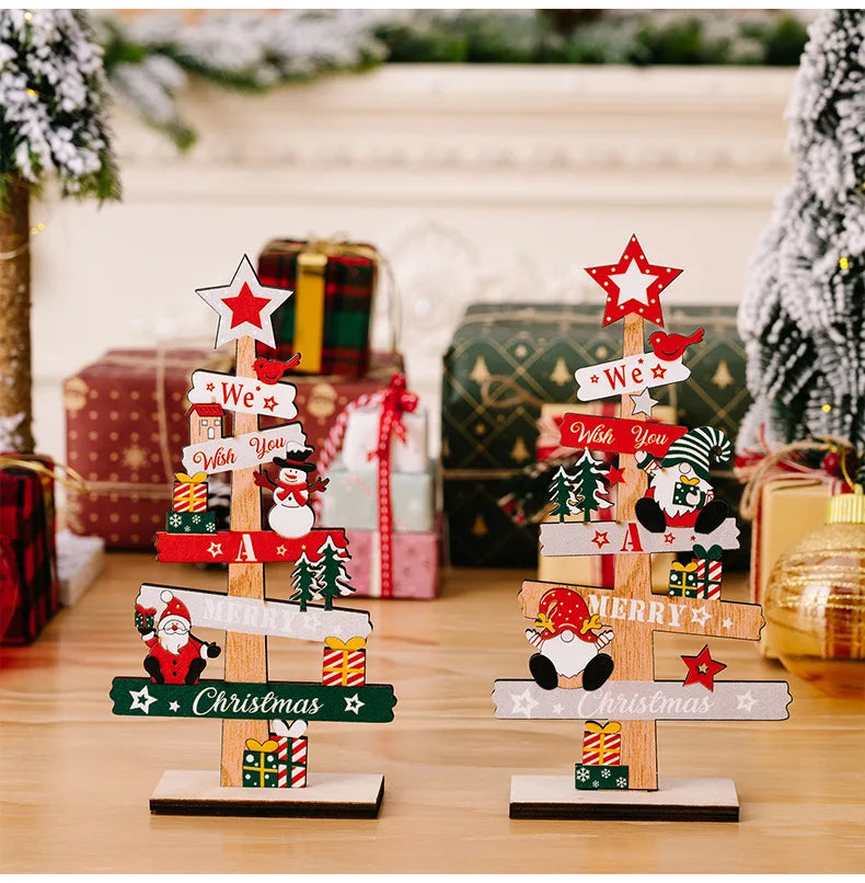 Wooden Christmas Tree Ornament