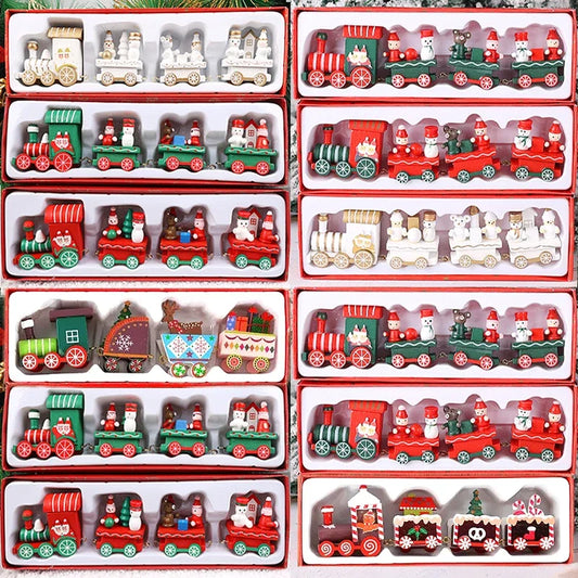 Christmas Train Mini Table Ornament