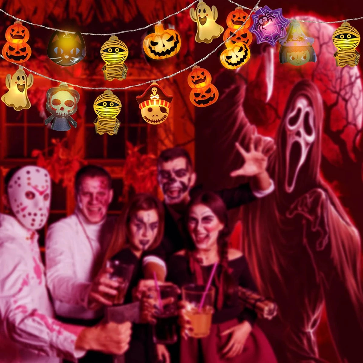 Halloween LED String Lights