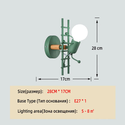 Nordic Retro Wall Lamp