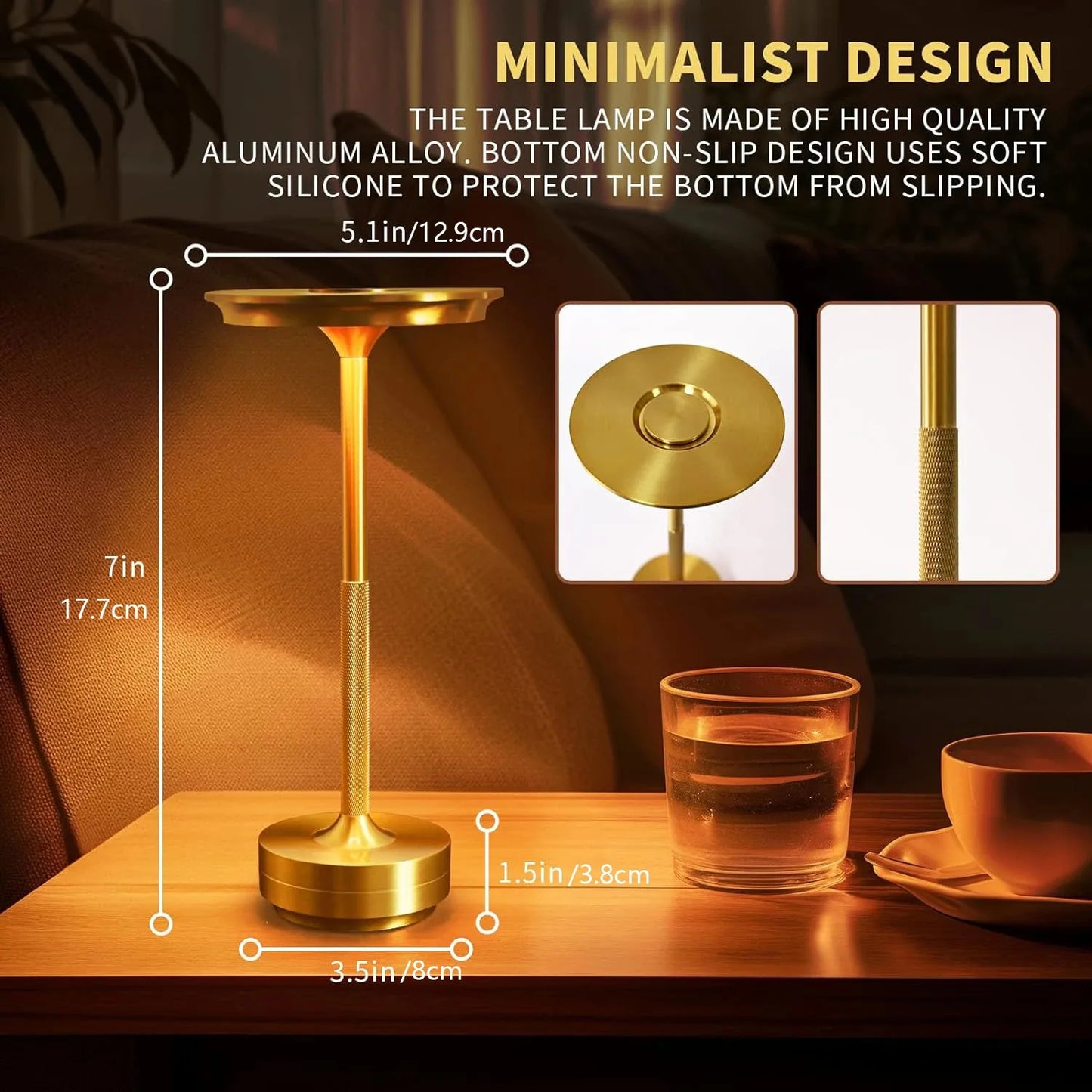 Veluna Decor - Wireless LED Touch Lamp (Buy 1 Get 1 Free)