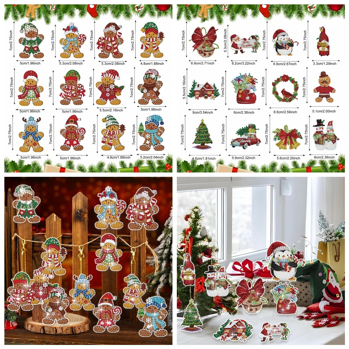 Christmas Diamond Painting Sticker Kit
