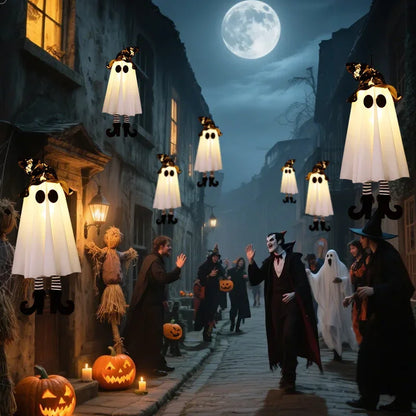 Halloween LED Light Up Witch Ghost