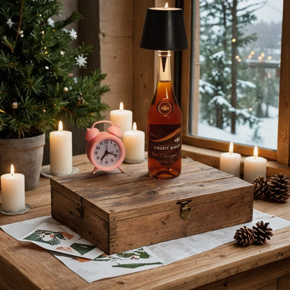 Wireless Bottle Table Lamp