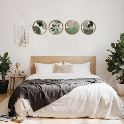 4-Piece Bohemian Wall Art Set