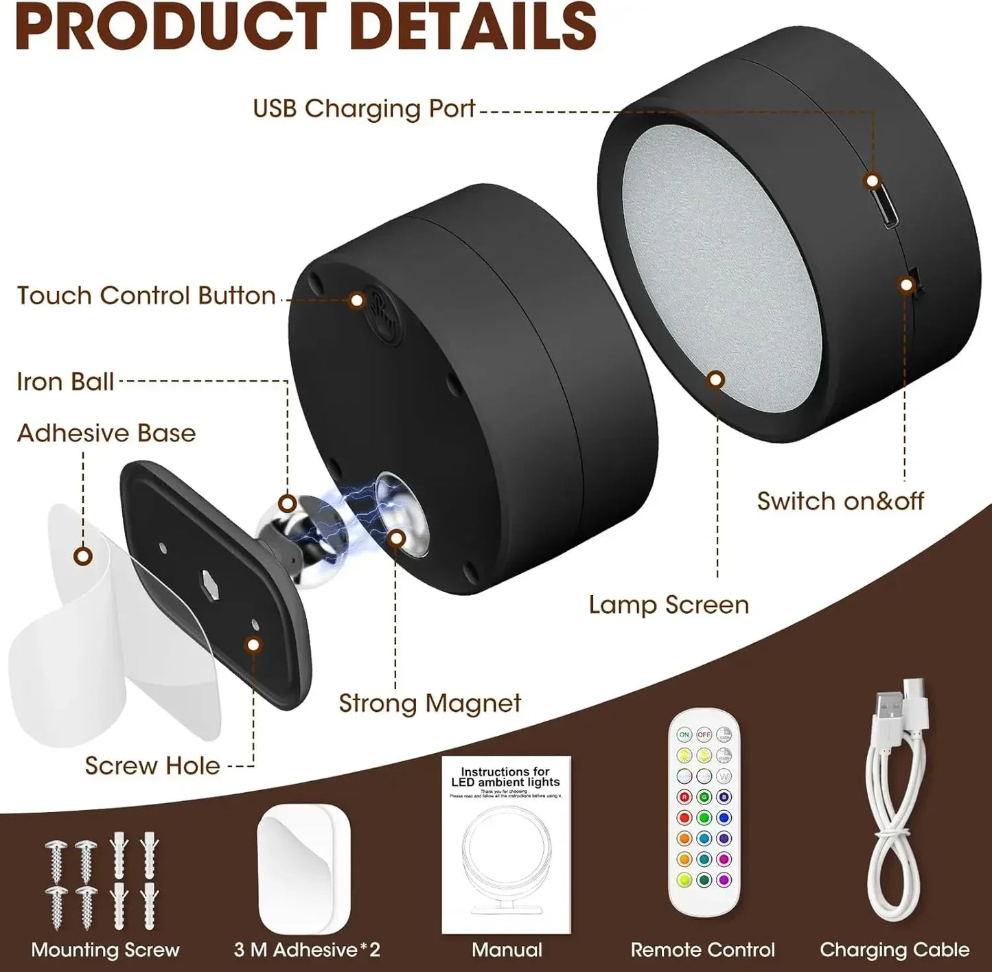 LED Wall Sconce Light