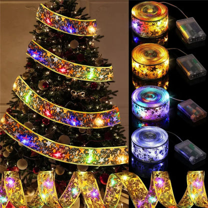 5–10M Christmas Ribbon Lights