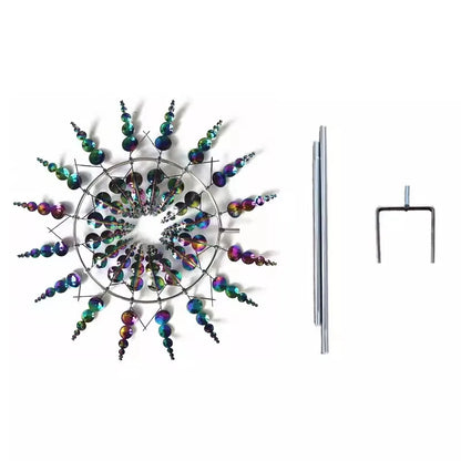 Kinetic Metal Wind Spinner