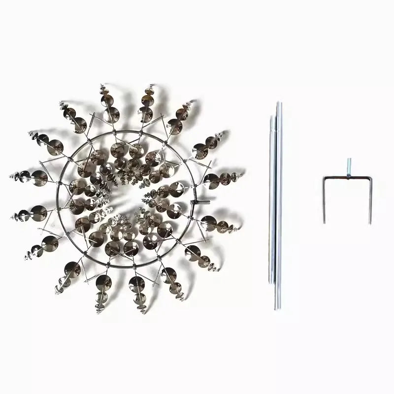 Kinetic Metal Wind Spinner