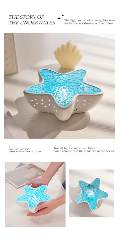 Starfish LED Projector Lamp