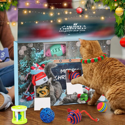 24 Day Countdown Gift for Cats