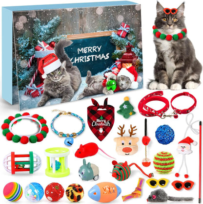 24 Day Countdown Gift for Cats