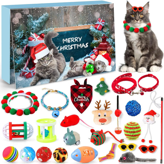 24 Day Countdown Gift for Cats