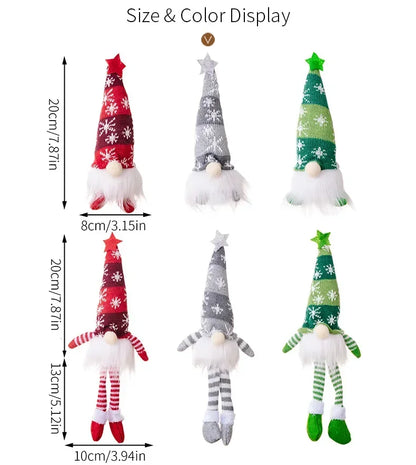 LED Christmas Gnome Faceless Doll