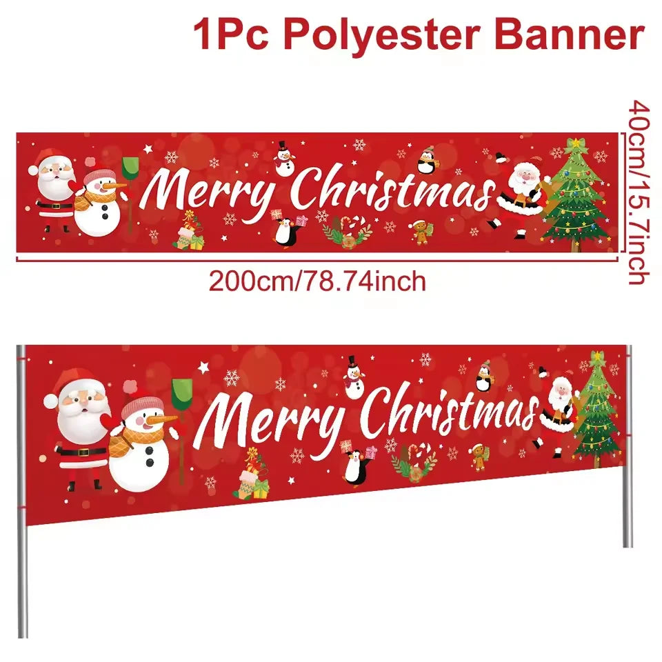 Christmas Outdoor Banner