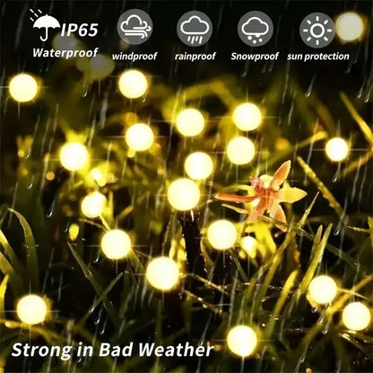Solar Firefly Garden Lights