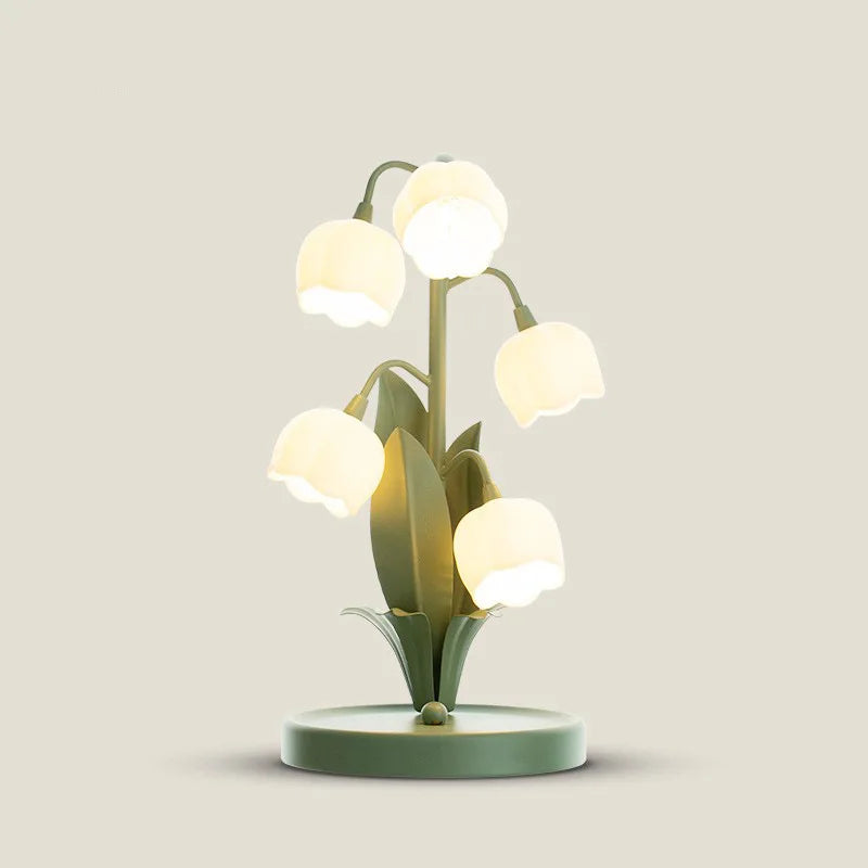 Lily of the Valley Flower Lamp