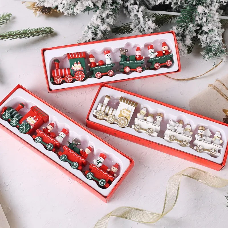 Christmas Train Mini Table Ornament